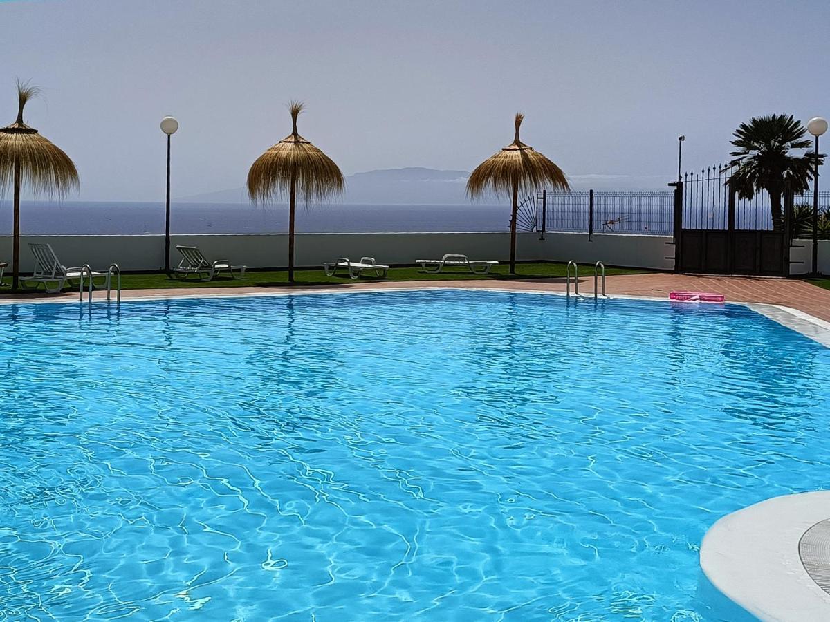 Ferienwohnung Costa Adeje Terrace With Sea View - Free Pool Exterior foto